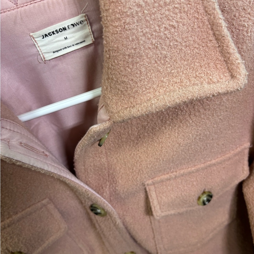 Jackson Rowe Blush Shacket - Picture 8 of 8